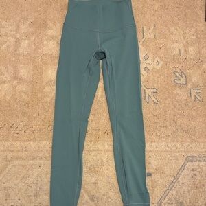 Lululemon High-Waisted Green Leggings